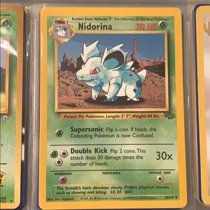 Nidorina 1999 Pokémon card